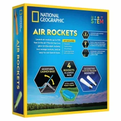 National Geographic Air rockets| Stem Læringslegetøj|Naturvidenskab