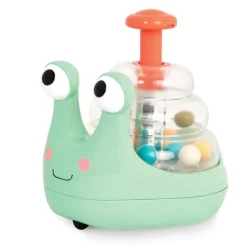 B. Toys Aktivitetsdyr -Snegl, Escar Gloooow| Babylegetøj|Tumlinge Legetøj