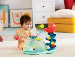 B. Toys Aktivitetshval med lyd og lys| Tumlinge Legetøj|Babylegetøj