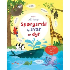 Alvildas løft flappen - Spørgsmål og svar om dyr|Børn Sprog & Leg|Børnebøger