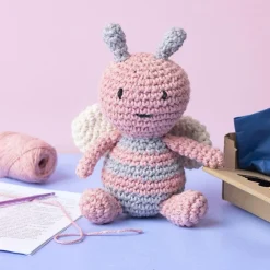 Creativ Company Amigurumi hæklekit - Bien Bianca| Voksenværk|Krea-Fitness