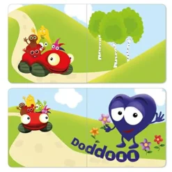 Babblarna sprogtræning Papbog - Daddiddoo| Vis Alle Varer (Særlige Behov)|Tumlinge Legetøj