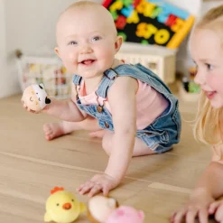 Melissa & Doug Babybold - Bondegårdsvenner, 4 stk| Bolde|Babylegetøj