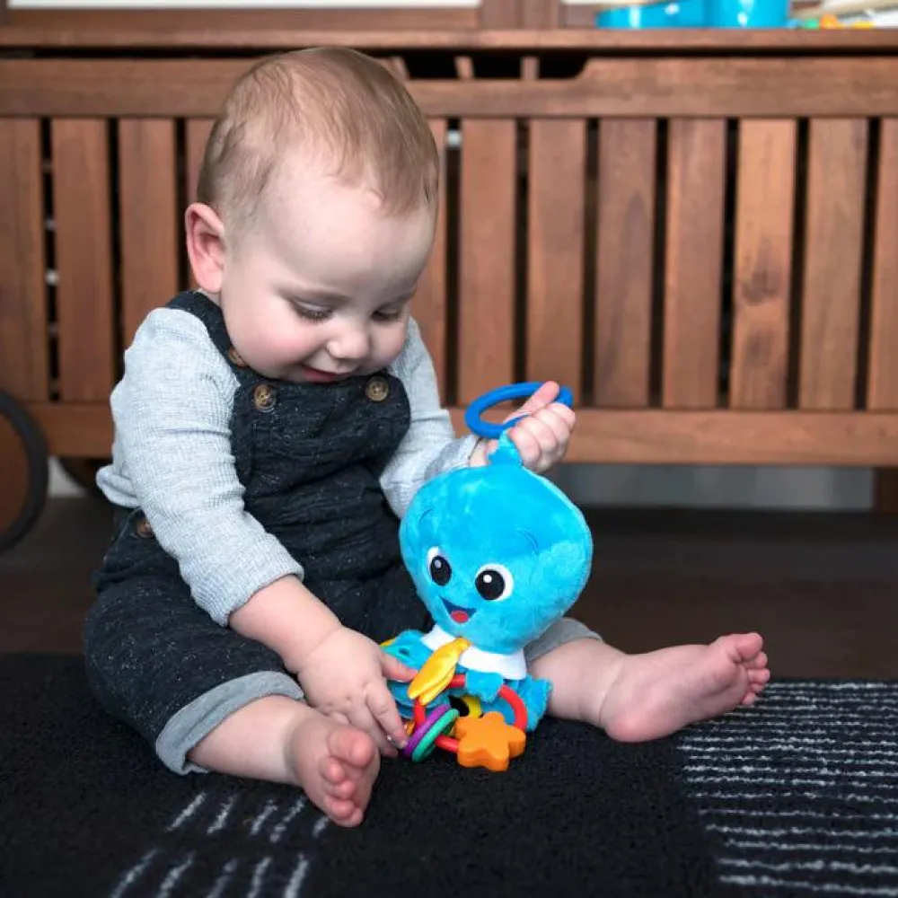 Baby Einstein - Aktivitets-blæksprutte| Tumlinge Legetøj|Bamser