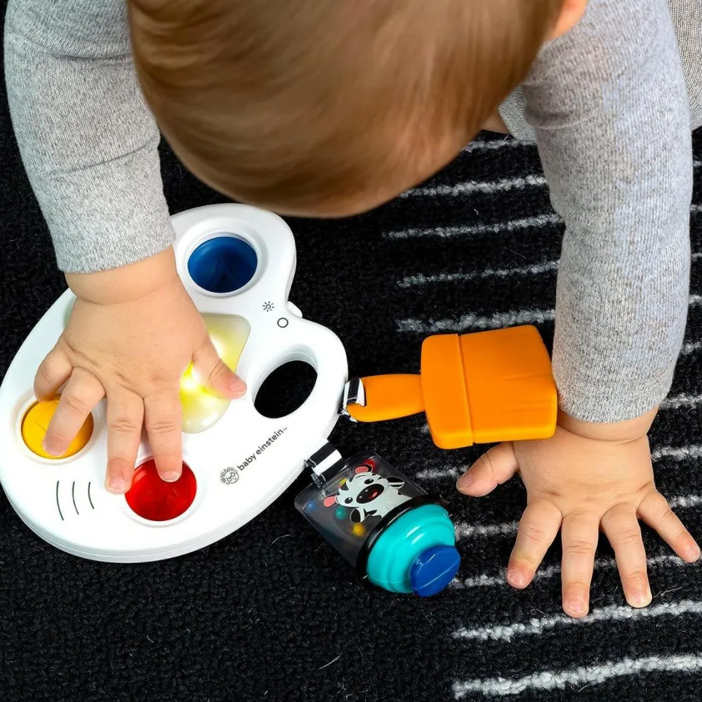 Baby Einstein - Boblepanel m. lys og lyd| Rangler|Babylegetøj