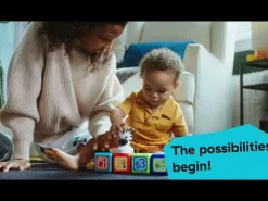 Baby Einstein - Magnetleg, Add & Stack| Taktil / Følesans|Stem Læringslegetøj