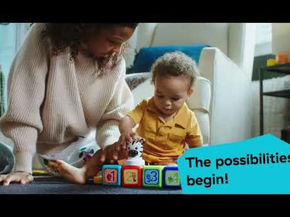 Baby Einstein - Magnetleg, Add & Stack| Taktil / Følesans|Stem Læringslegetøj