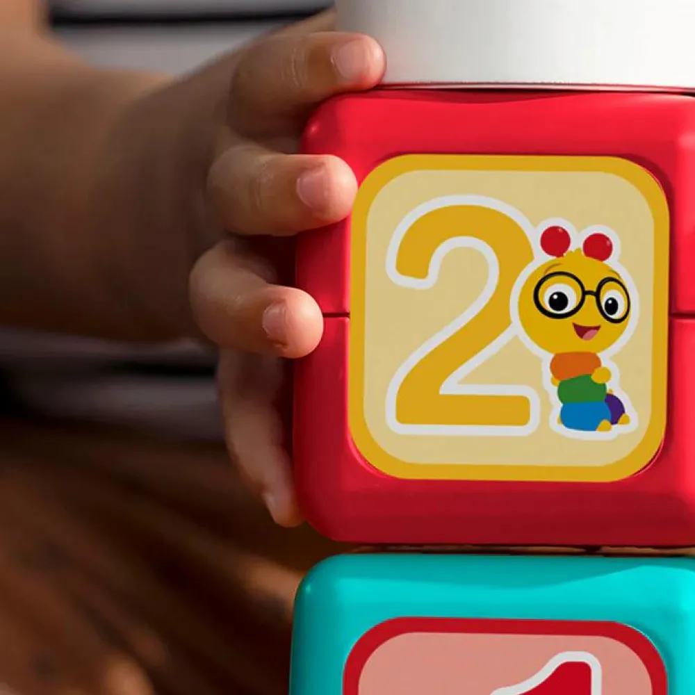 Baby Einstein - Magnetleg, Add & Stack| Taktil / Følesans|Stem Læringslegetøj