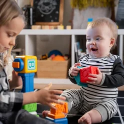 Baby Einstein - Magnetleg, Bridge & Learn| Taktil / Følesans|Stem Læringslegetøj