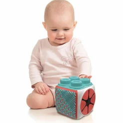 Clementoni Babyklodser Clemmy - Sansekube| Taktil / Følesans|Babylegetøj
