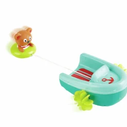 Hape Badeleg m. optræk - Den lille motorbåd| Tumlinge Legetøj|Badelegetøj