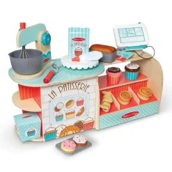 Melissa & Doug Bagerbutik i træ, 39 dele| Rolleleg|Legekøkken & Legemad