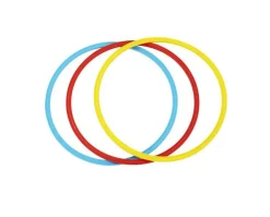 Gonge Balancebane tilb. - Hula Hoops 50 cm, 3 stk| Vis Alle Varer (Særlige Behov)|Grovmotorik