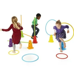 Gonge Balancebane tilb. - Hula Hoops 50 cm, 3 stk| Vis Alle Varer (Særlige Behov)|Grovmotorik