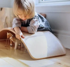 Kinderfeets Balancebræt Kinderboard - Natur| Grovmotorik|Balanceleg