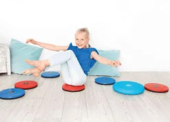 Beleduc Balanceskiver m. drejefunktion, 10 stk| Grovmotorik|Balanceleg