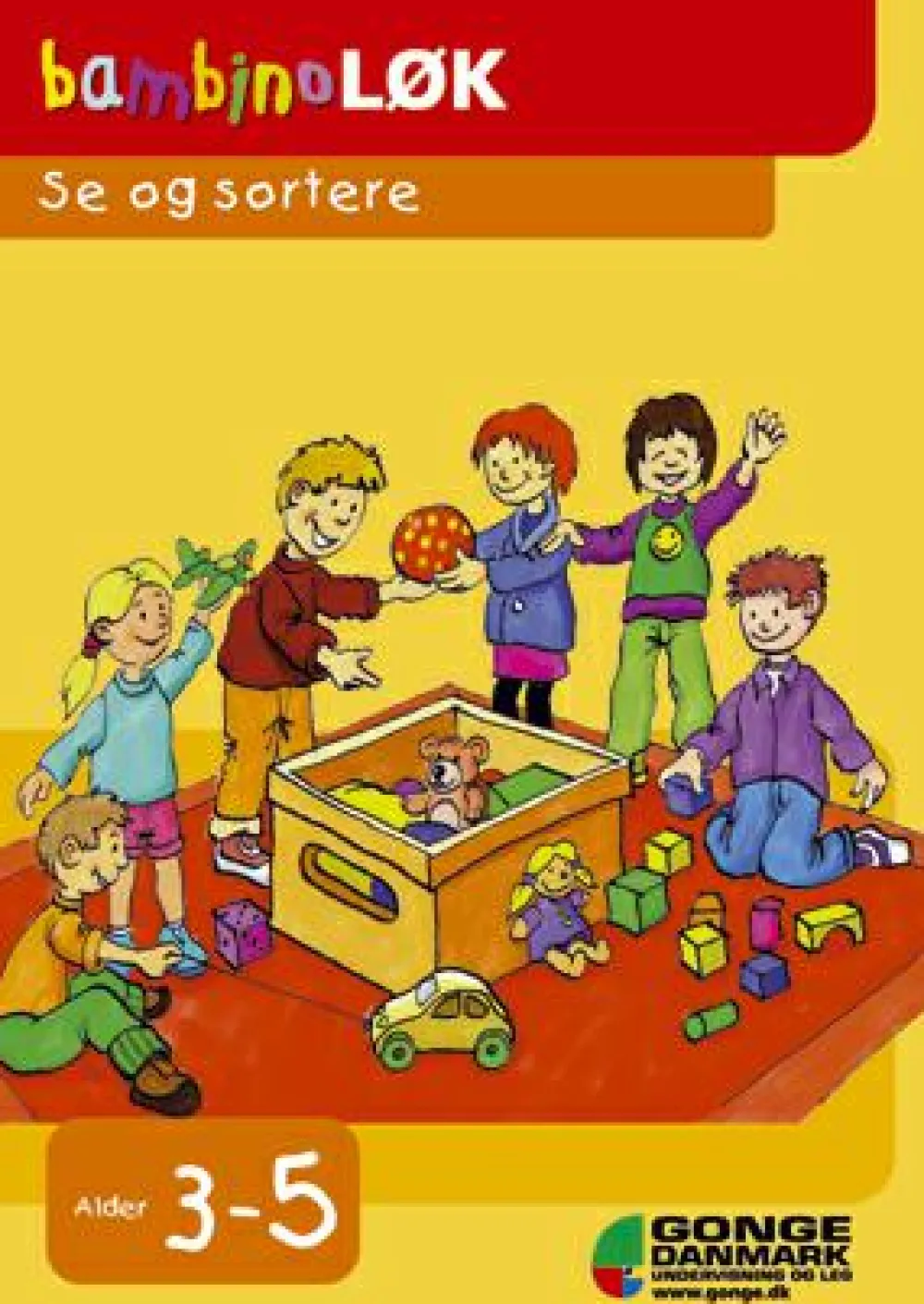 Bambino-lær - Se og sortere| Montessori|Opgavehæfter