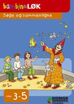 Bambino-lær - Søge og sammenligne| Montessori|Opgavehæfter