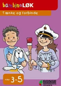 Bambino-lær - Tænke og forbinde| Montessori|Opgavehæfter