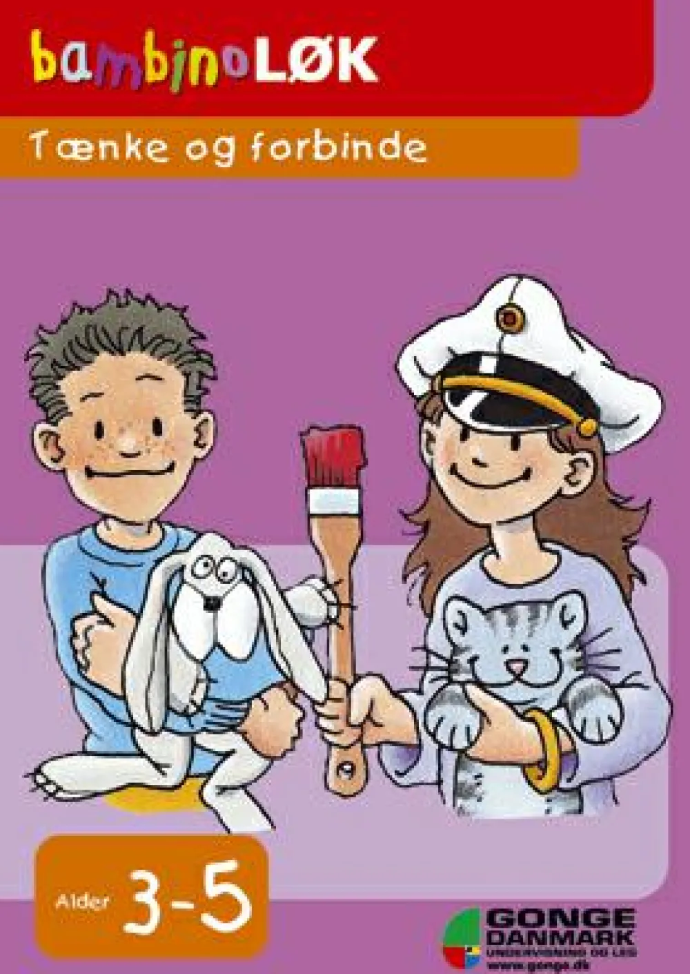 Bambino-lær - Tænke og forbinde| Montessori|Opgavehæfter