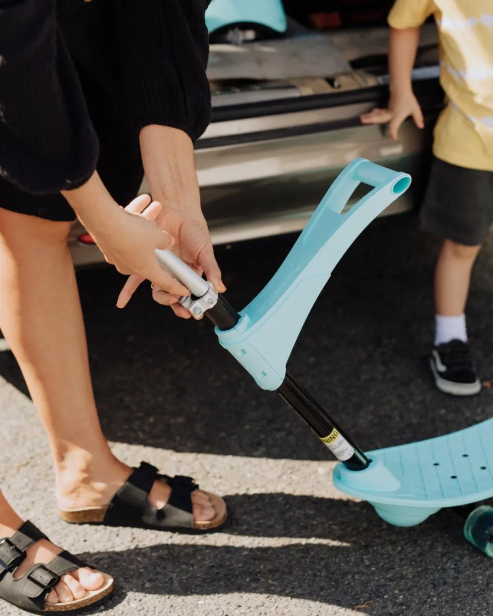 Ookkie Begynder-skateboard - Mint| Udeleg|Balanceleg