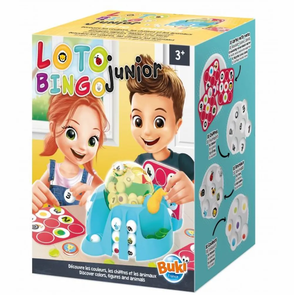 Buki France Bingo Junior| Matematik & Leg|Spil