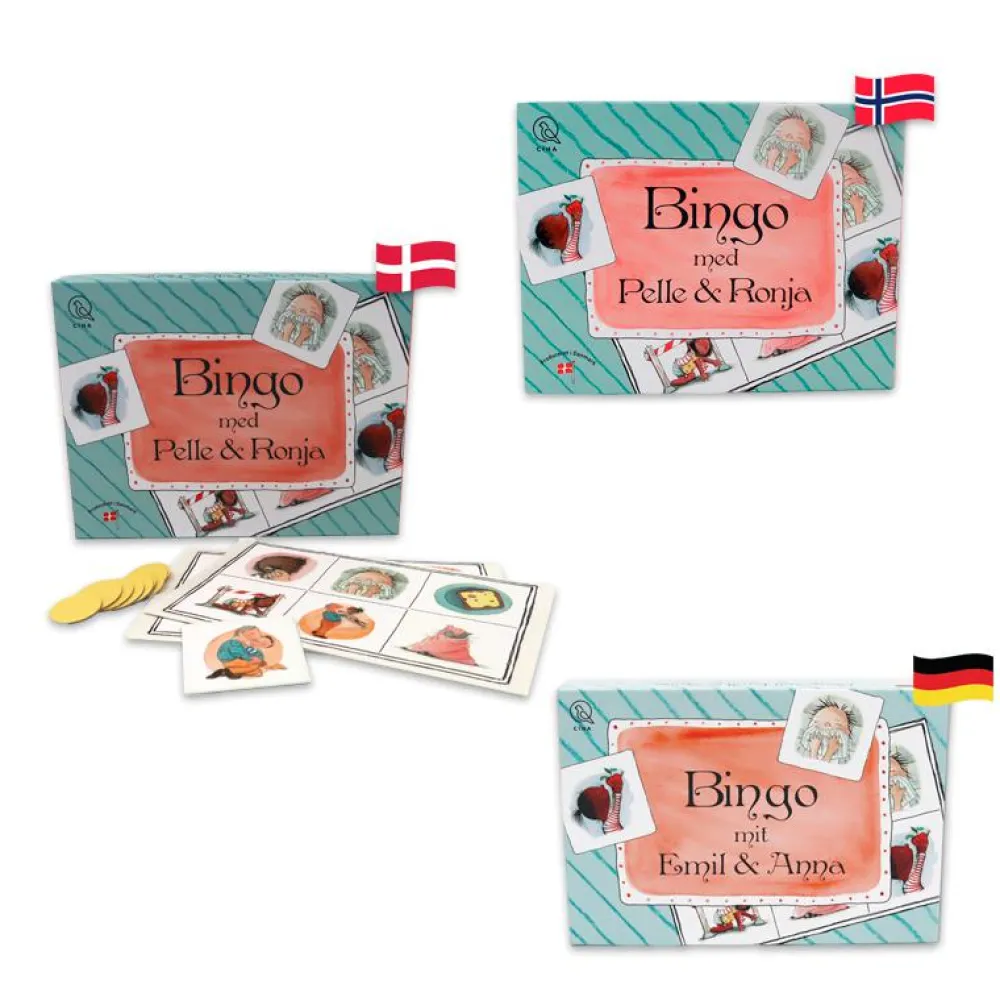 Ciha Bingo med Pelle & Ronja| Sociale Kompetencer|Sprog & Leg