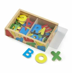 Melissa & Doug Bogstaver i træ med magneter| Skolesjov|Montessori