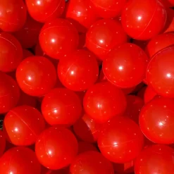 KiDKii Boldbassin bolde Ø7 cm - Rød, 100 stk|Børn Til Børneværelset|Bolde