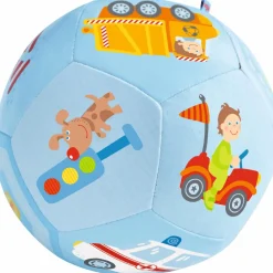 Haba Bold - Transport, Ø14 cm| Bolde|Babylegetøj