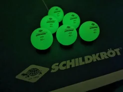 Bordtennisbolde Poly 40+, Glow 6 stk. - Ø4 cm| Sportslegetøj & Gøgl|Bolde