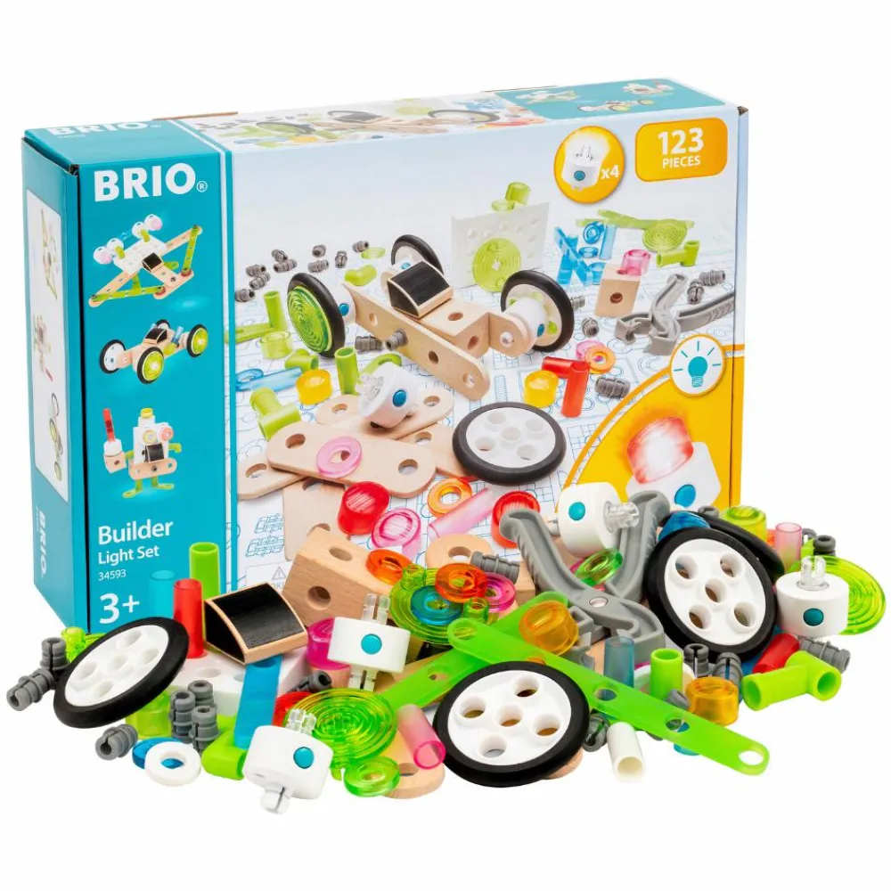 BRIO Builder - Lyssæt| Byggesæt|Robot Legetøj