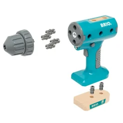 BRIO Builder - Skruemaskine| Robot Legetøj|Byggesæt