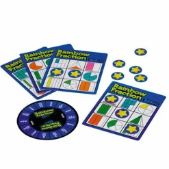 Brøkspil - Bingo| Vis Alle Varer (Særlige Behov)|Logik & Talforståelse