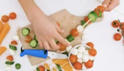 Kinderkitchen Børneknivsæt - Grøn/Blå|Børn Finmotorik|Børnesikkerhed