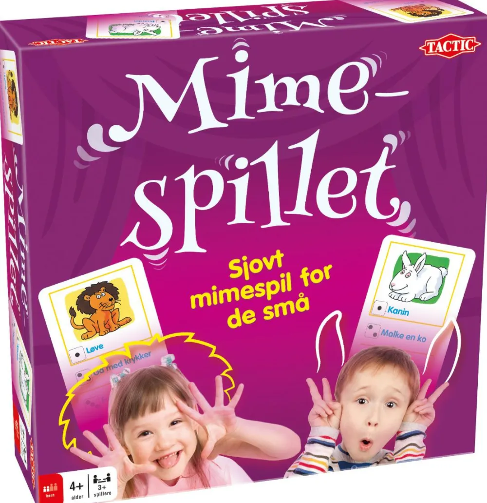 Tactic Børnespil - Mimespillet| Sprog & Leg|Spil