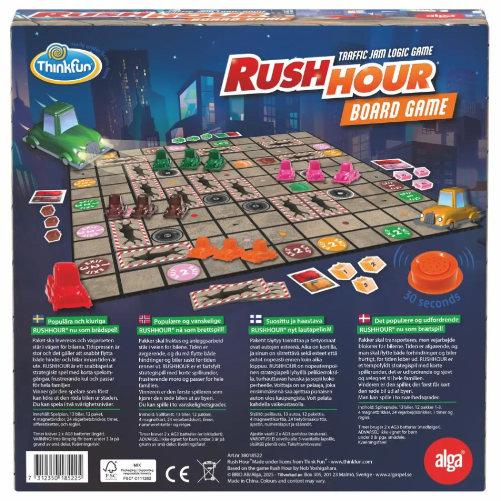 alga Brætspil - Rush Hour| Spil