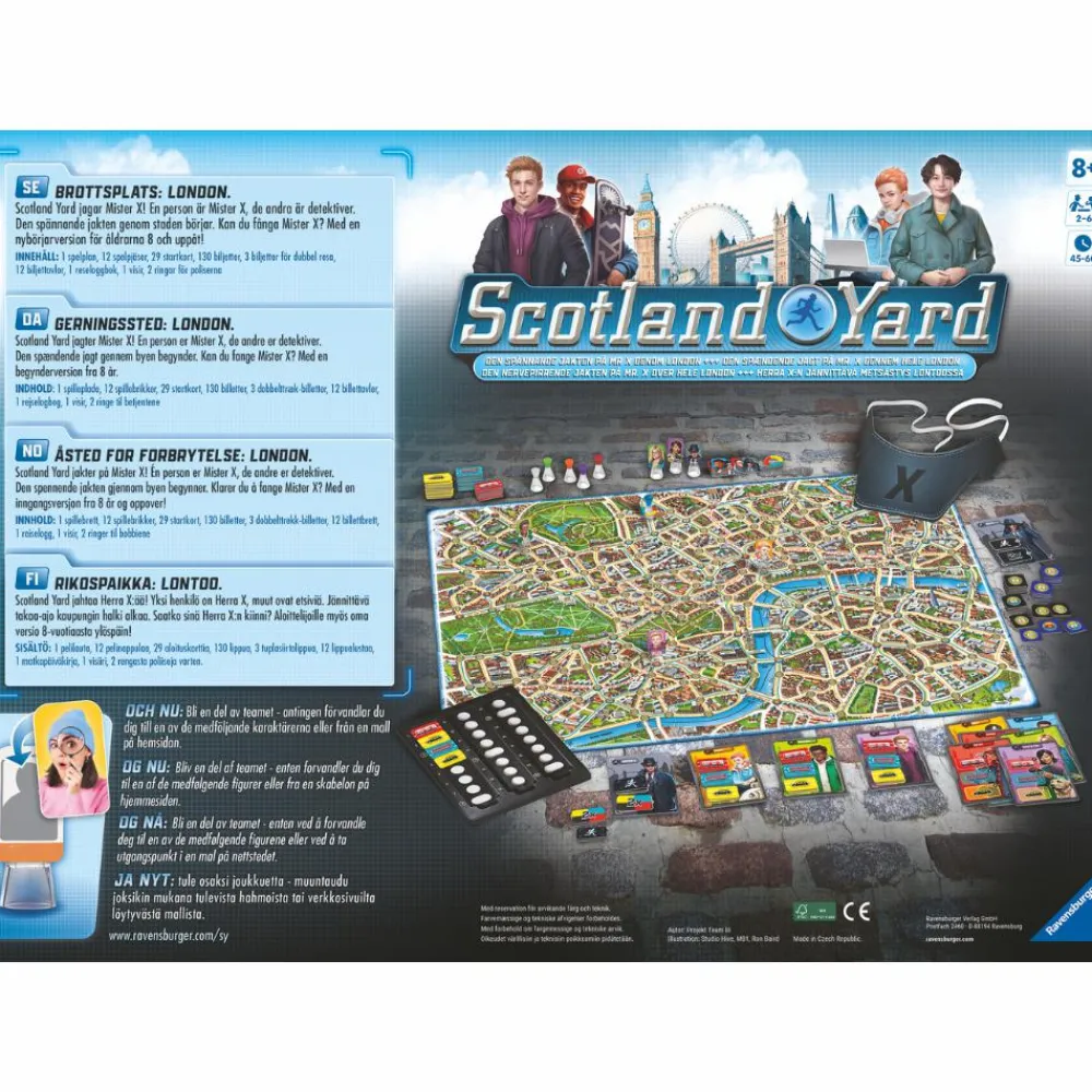 Brætspil - Scotland Yard| Spil