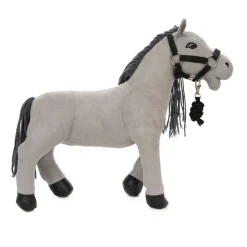 byASTRUP legehest 30 cm - Grå "Lucky"| Bamser