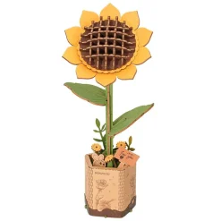 Byg-en-blomst - Solsikke| Byggesæt|Voksenværk