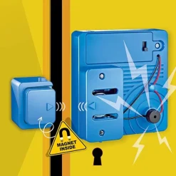 4M Byg en magnetisk tyverialarm| Spion Legetøj|Byggesæt