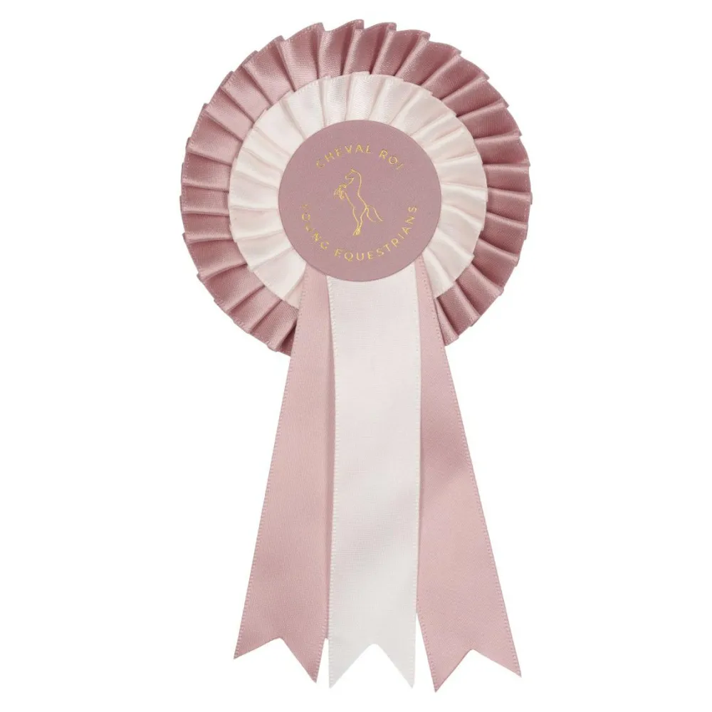 Cheval Roi tilbehør - Rosette, Pink| Kæpheste & Tilbehør