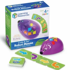 Learning Resources Code & Go Robotmus| Stem Læringslegetøj|Robot Legetøj