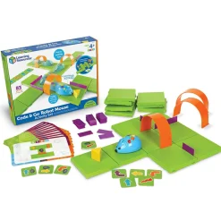Learning Resources Code & Go Robotmus - Aktivitetssæt| Stem Læringslegetøj|Robot Legetøj