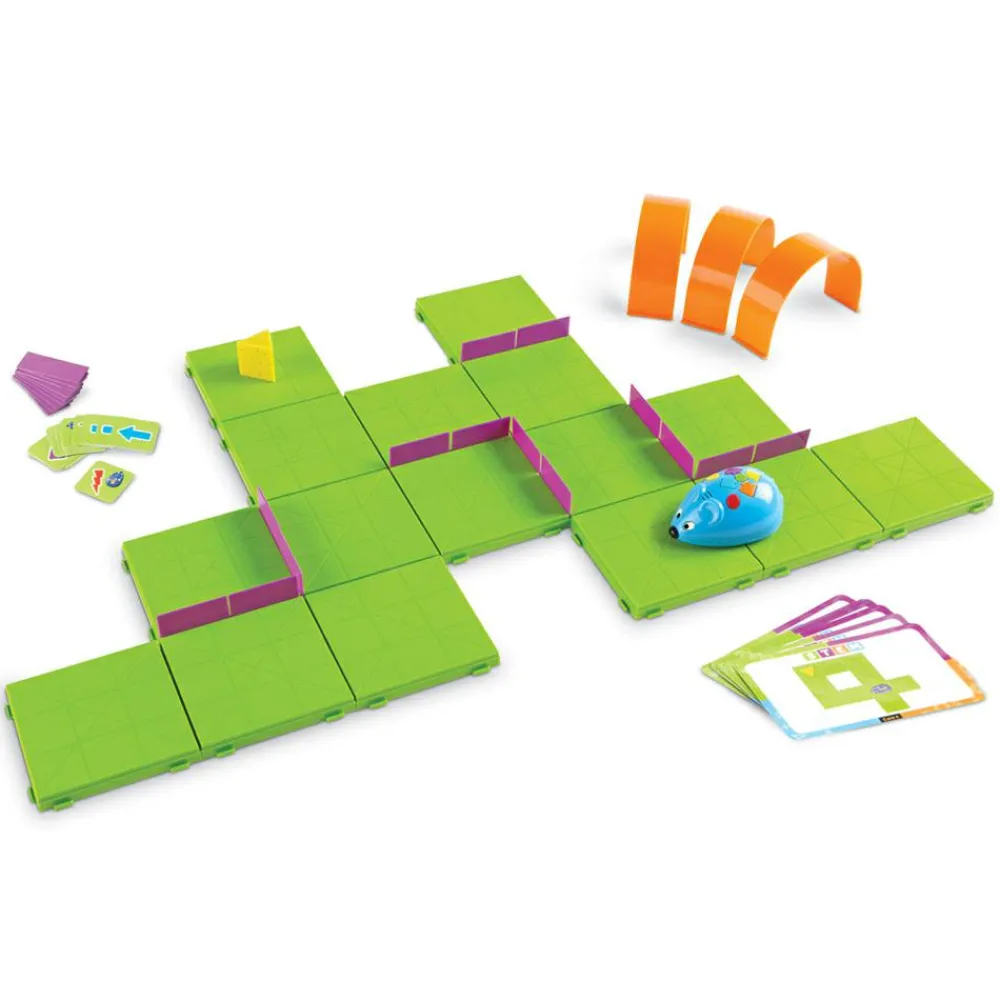 Learning Resources Code & Go Robotmus - Aktivitetssæt| Stem Læringslegetøj|Robot Legetøj