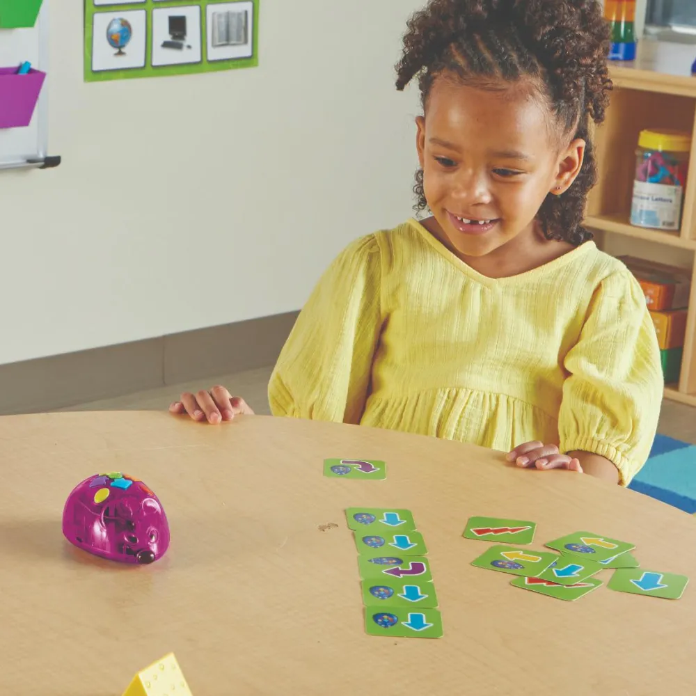Learning Resources Code & Go Robotmus (genopladelig)| Stem Læringslegetøj|Robot Legetøj