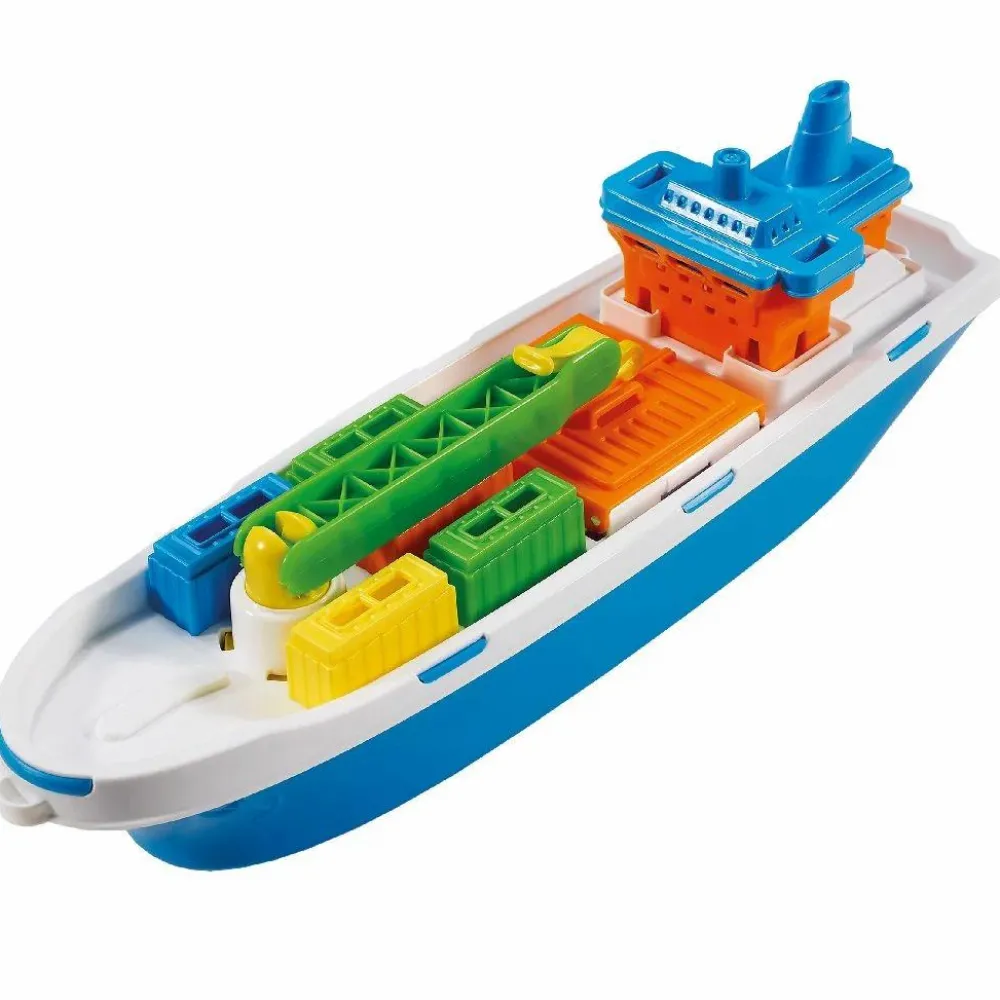 Containerskib 40 cm (ass.), 1 stk| Udeleg|Strand- & Sandlegetøj