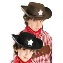 Cowboy hat 52 cm (ass.)| Fastelavn|Udklædningstøj