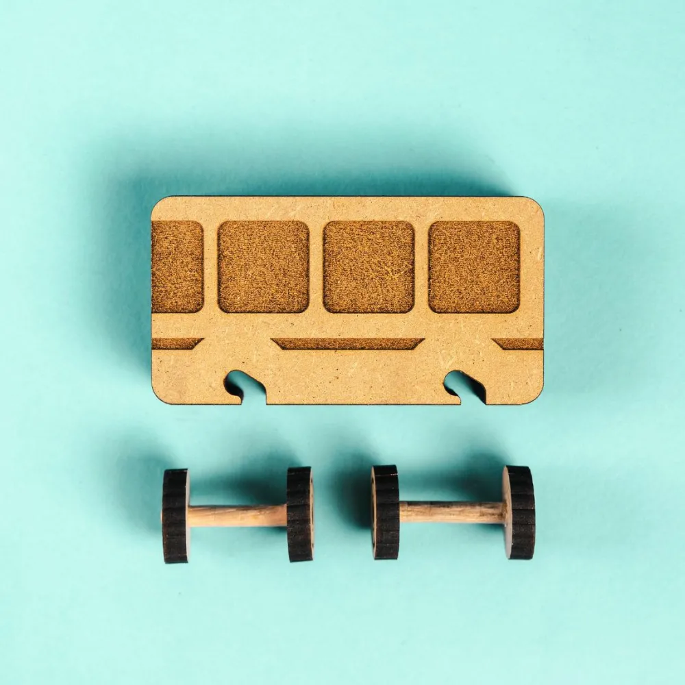 Crateit Town - Bus, 1 stk| Tegne- & Malegrej|Legebiler