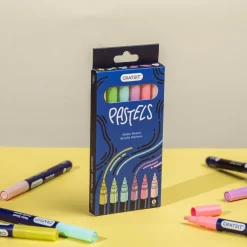 Crateit tusser - Pastel 1 mm., 6 stk| Tegne- & Malegrej